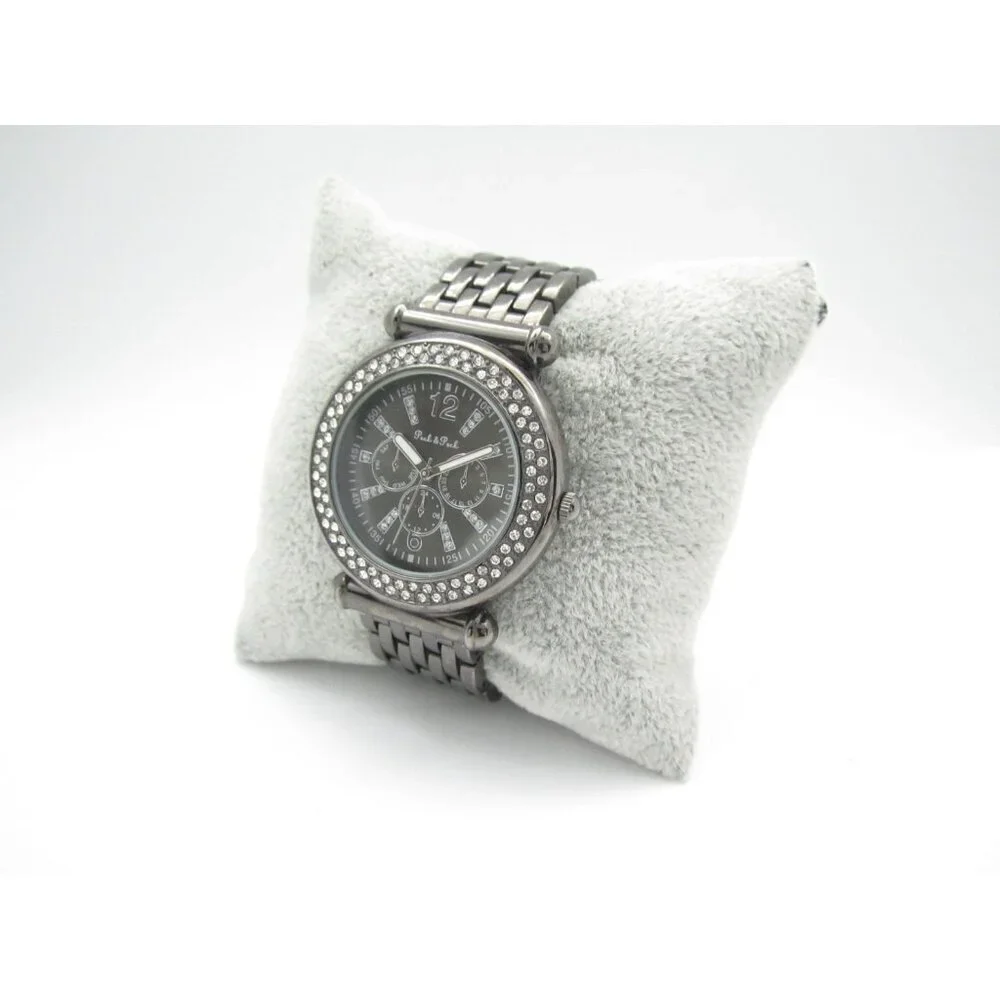 Women Peck & Peck Quartz WR‎ Analog 36mm Round Watch (I46) 